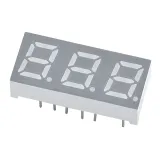 ChromeLED_CDTA40Y1W_DISPLAY 7SEG 0.40" TRI YELLOW 24