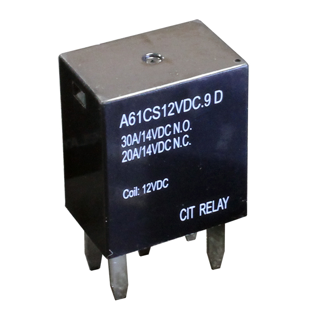 CIT Relay and Switch_A61CS12VDC.9D