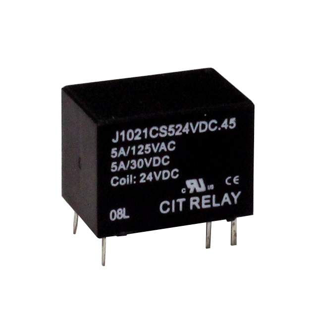 CIT Relay and Switch_J1021CS524VDC.45