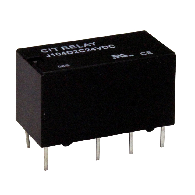 CIT Relay and Switch_J104D2C24VDC.15S