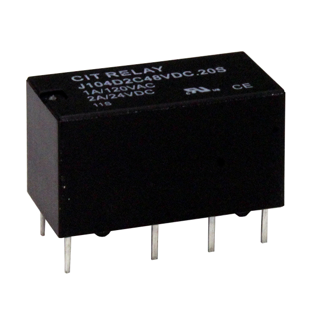 CIT Relay and Switch_J104D2C48VDC.20S