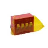 CIT Relay and Switch_KR04ET_SWITCH SLIDE DIP SPST 0.025A 24V