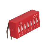 CIT Relay and Switch_KR07RT_SWITCH SLIDE DIP SPST 0.025A 24V