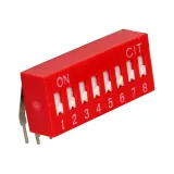 CIT Relay and Switch_KR08RT_SWITCH SLIDE DIP SPST 0.025A 24V