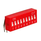 CIT Relay and Switch_KR09RT_SWITCH SLIDE DIP SPST 0.025A 24V