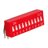 CIT Relay and Switch_KR10R_SWITCH SLIDE DIP SPST 0.025A 24V