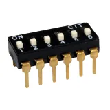 CIT Relay and Switch_KT06ETH_SWITCH SLIDE DIP SPST 0.025A 24V