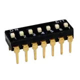 CIT Relay and Switch_KT07EH_SWITCH SLIDE DIP SPST 0.025A 24V