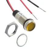 Dialight_656130A303F_1/2" FLT YLW 48VDC W/LEADS
