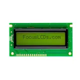 Focus LCDs_C162BLBSYN06WR50PAA_16X2 STN YELLOW/GREEN CHARACTER