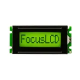 Focus LCDs_C81B-YTY-XW65_8X1 STN YELLOW/GREEN CHARACTER