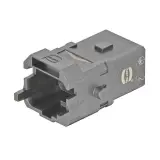 HARTING_09100033201_1A 3+PE MALE CRIMP INSERT SLATCH