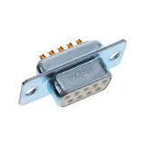 JAE Electronics_DE-9SR_Conn D-Subminiature SKT 9 POS Solder Cup ST Panel Mount 9 Terminal 1 Port