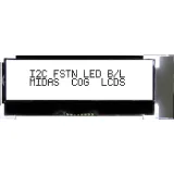 Midas Displays_MCCOG21605D6W-FPTLWI_2X16 CHARACTER CHIP-ON-GLASS LCD