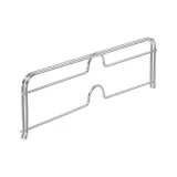Nexel_331CP5_CHROME SLANT SHELF, 36X24