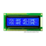 Orient Display_AMC1602AR-B-B6WTDW_16X2 CHARACTER STN NEGATIVE BLUE