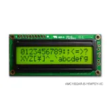 Orient Display_AMC1602AR-B-Y6WFDY-I2C_16X2 CHARACTER STN POS YG I2C