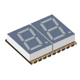 SunLED_XZFCBD10A2_0.4" BLUE DUAL DIGIT CA SMD LED