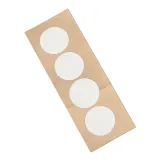 TapeCase_VF16W CIRCLE-2"-5_TAPE DBL COATED FOAM WHT 2" DIA
