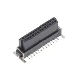 TE Connectivity ERNI_154718-E_SMC F VERT B 26POS SMT 9.0MM
