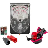 Triplett_3018_MULTIMETER, ANALOG, 18 FUNCTIONS; Voltage Measuring Range DC:3V to 1200V; Voltage Measuring Range AC:3V to 1200V; Resistance Measurement Range:20kohm to 20Mohm; Current Measuring Range DC:0.6mA to 0.6A; Current Measuring Range AC:- ;RoHS Compliant: NA