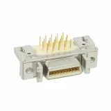 3M_N10220-5212PC_20 Pos Female D-Sub Connector, Right Angle, Shielded, Gold