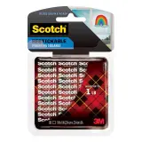3M_R100S_SCOTCH RESTICKABLE MOUNTING SQUA