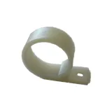 All Electronics Hardware_04-12-375_CBL CLIP P-TYPE NATURAL FASTENER