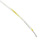 Alpha Wire_1854 WY005_HOOK-UP STRND 24AWG WHT/YEL 100'