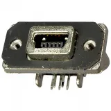 Amphenol ICC_MUSBB15134_CONN RCPT USB2.0 MINI B PCB R/A