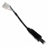 Bulgin_14194_USB B Plug to 4-Pos Crimp Jumper, 1A, Gold, 100mm