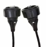 Bulgin_PX0841/AB/5M00_USB 2.0/3.0 Type-C Cable, 5m, IP68, 1A, Male-Male, Black