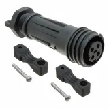 Bulgin_PXA921/04/S_4 Pos Female Circular Connector, 32A, 600V, IP68, Screw Term