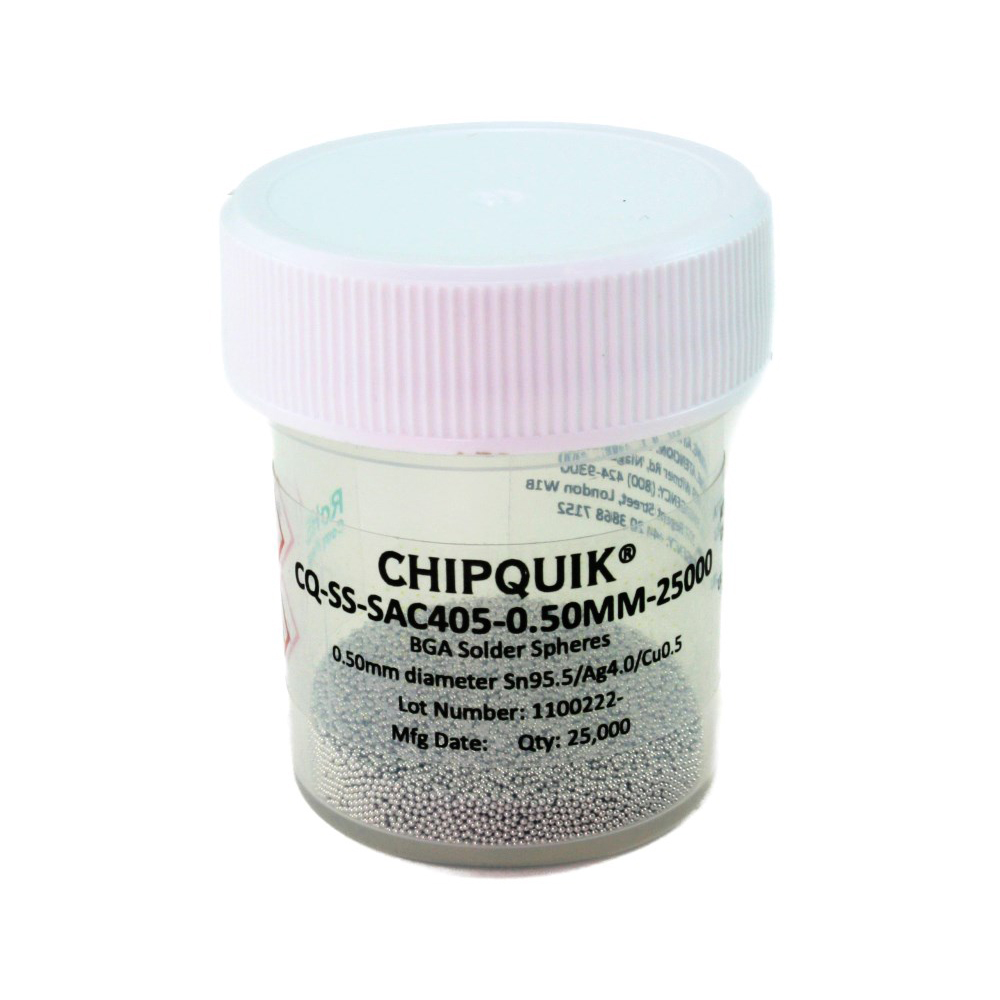 Chip Quik, Inc._CQ-SS-SAC405-0.50MM-25000