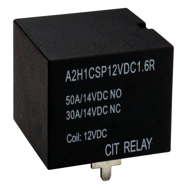 CIT Relay and Switch_A2H1CSP12VDC1.6R