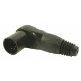 CLIFF_FC619305_RAMP 5P XLR MALE PLUG BLACK