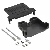 CONEC_165X03339A_D-Sub Backshells 37P DSUB PLSTIC HOOD STRAIGHT CABLE EXIT