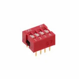 E-Switch_KAS1104RT_Slide Dip Switch, SPST, 0.025A, 24VDC, 8 PCB Hole Cnt, Solder Terminal, Through Hole-straight,