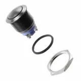E-Switch_PV1S64011_SPST Momentary Pushbutton Switch, 2A 48VDC, Screw Term, Panel Mount