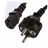 EASE Electronics_PC11801US-H05VV_CORD 18AWG CEE7 TO C13 118"