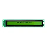 Focus LCDs_C402ASBSYLY6WT55PAB_40X2 STN YELLOW/GREEN CHARACTER