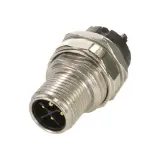 HARTING_21033091430_M12 S-CODE 3+PE PIN, MALE, SHIEL