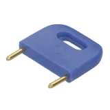 Harwin_D3089-97_Terminals SHORTING LINK PLUG BLUE INSULATED