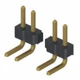 Harwin_M22-2030905_2mm RA Thru-Hole Unshrouded Header, 9 Pos, Gold Pin