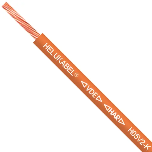 HELUKABEL_64120_HELUKABEL 	   	64120 	   	FIVENORM 1X1MM2 18AWG ORANGE