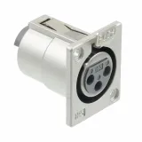 Hirose_HA16PRH-3S_XLR Connectors 3P STRT PLUG RECEPT PANEL MNT SILVER PLT