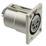 Hirose_HA16PRH-4S_Conn XLR Connector F 4 POS Solder ST Panel Mount 4 Terminal 1 Port Tray