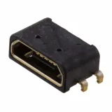 Hirose_ZX62WRD-B-5PC_5 Pos USB 2.0 Receptacle, Right Angle, Shielded, SMT/TH