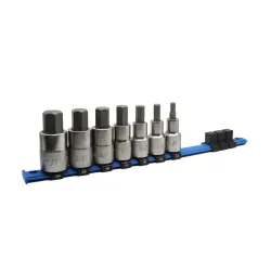 Hoffmann Group_U63105 1/2-HEX_1/2" Dr. Bit Socket Set 7 Pc