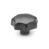 J.W. Winco_12NC80/E_CAST IRON STAR KNOB M12